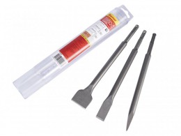 Starrett SDS Plus Chisel Set, 3 Piece £13.99